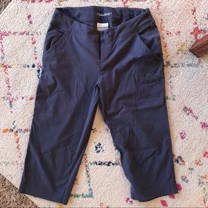 Columbia blue-grey capris, size 4